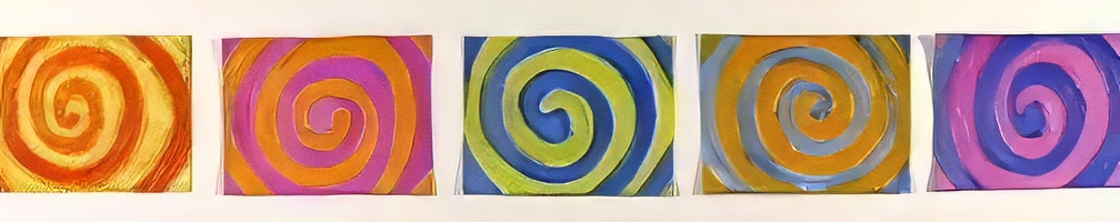 Five Spirals